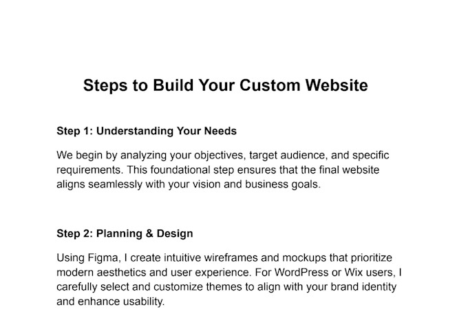 build or rebuild website as full stack developer